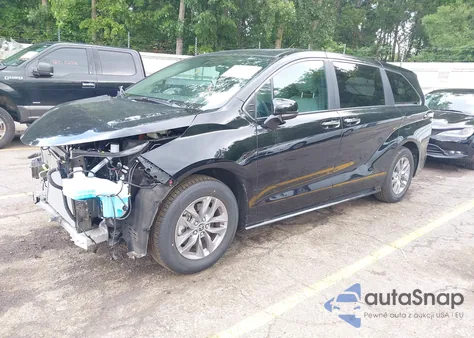 2025 Toyota Sienna Xle из США, поврежденный, VIN 5TDYSKFC6SS171569